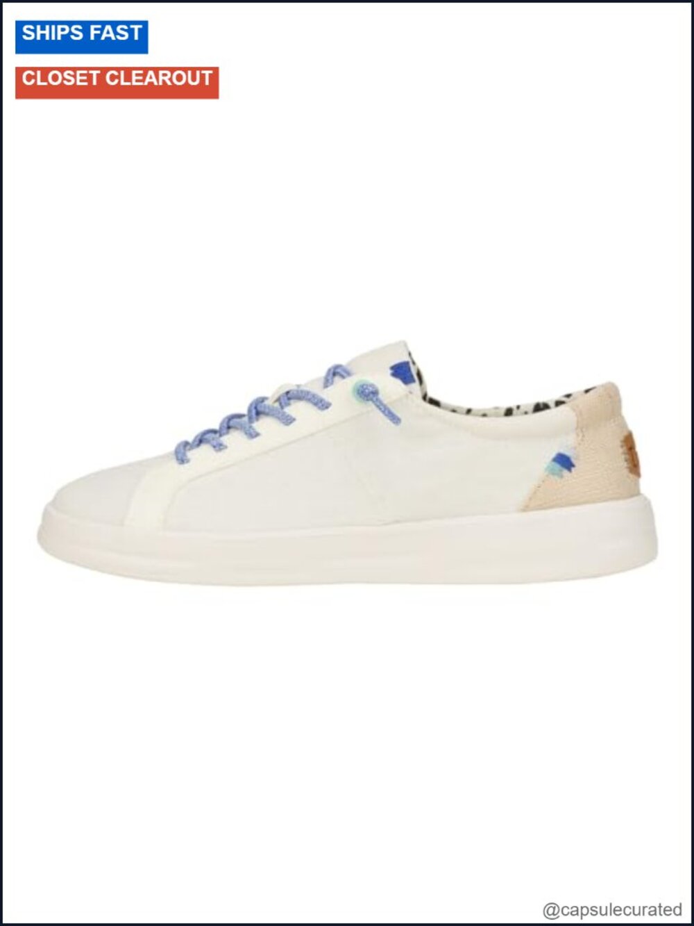 Lightweight Breathable Cotton Slip On Sneakers Women's Easy-On Elastic Lace